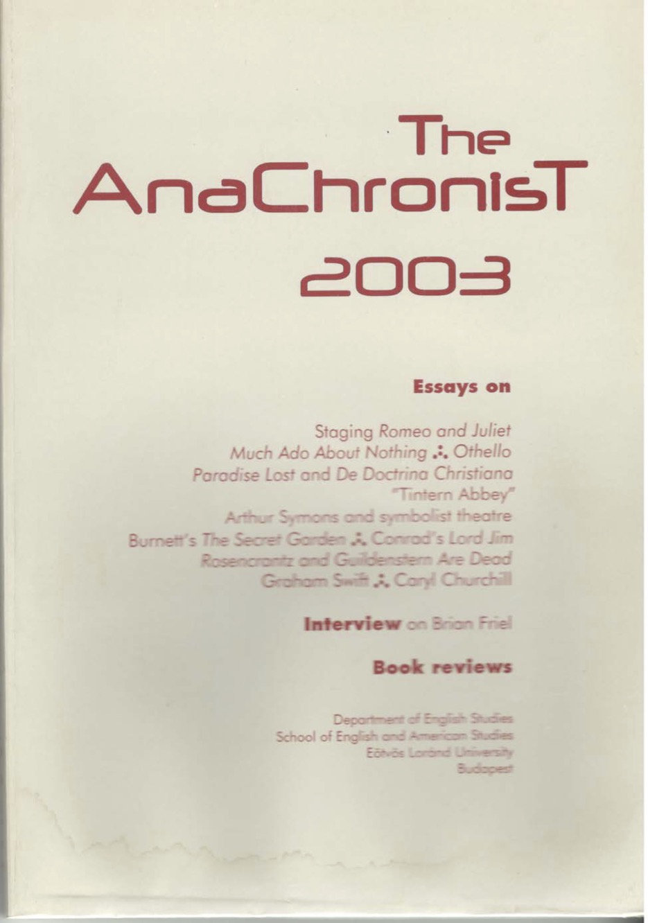 					View Vol. 9 (2003)
				